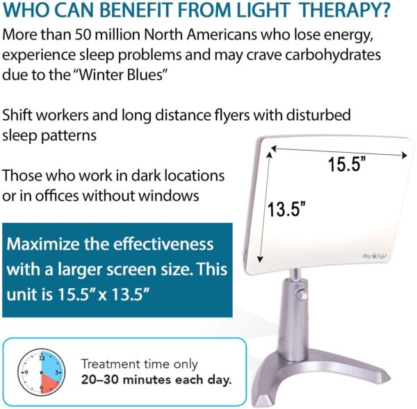 CAREX DAY-LIGHT CLASSIC PLUS benefits