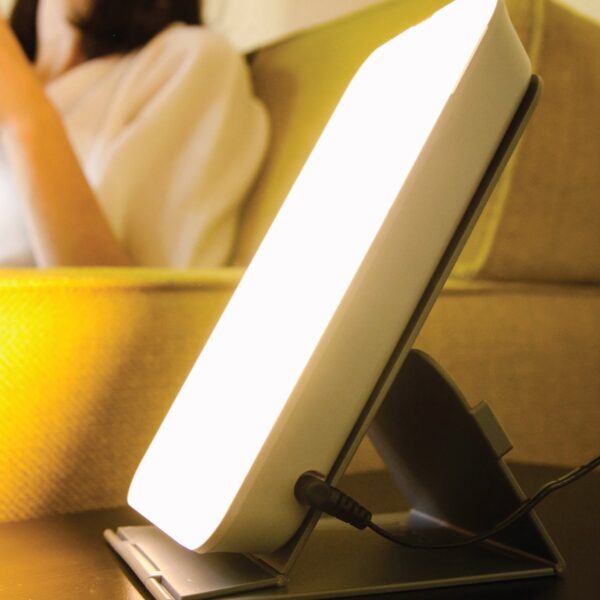 THERALITE 10,000 LUX MOOD AND ENERGY ENHANCING BRIGHT LIGHT THERAPY LAMP